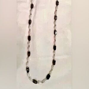 Macy’s Pearl Necklace Tie around Choker